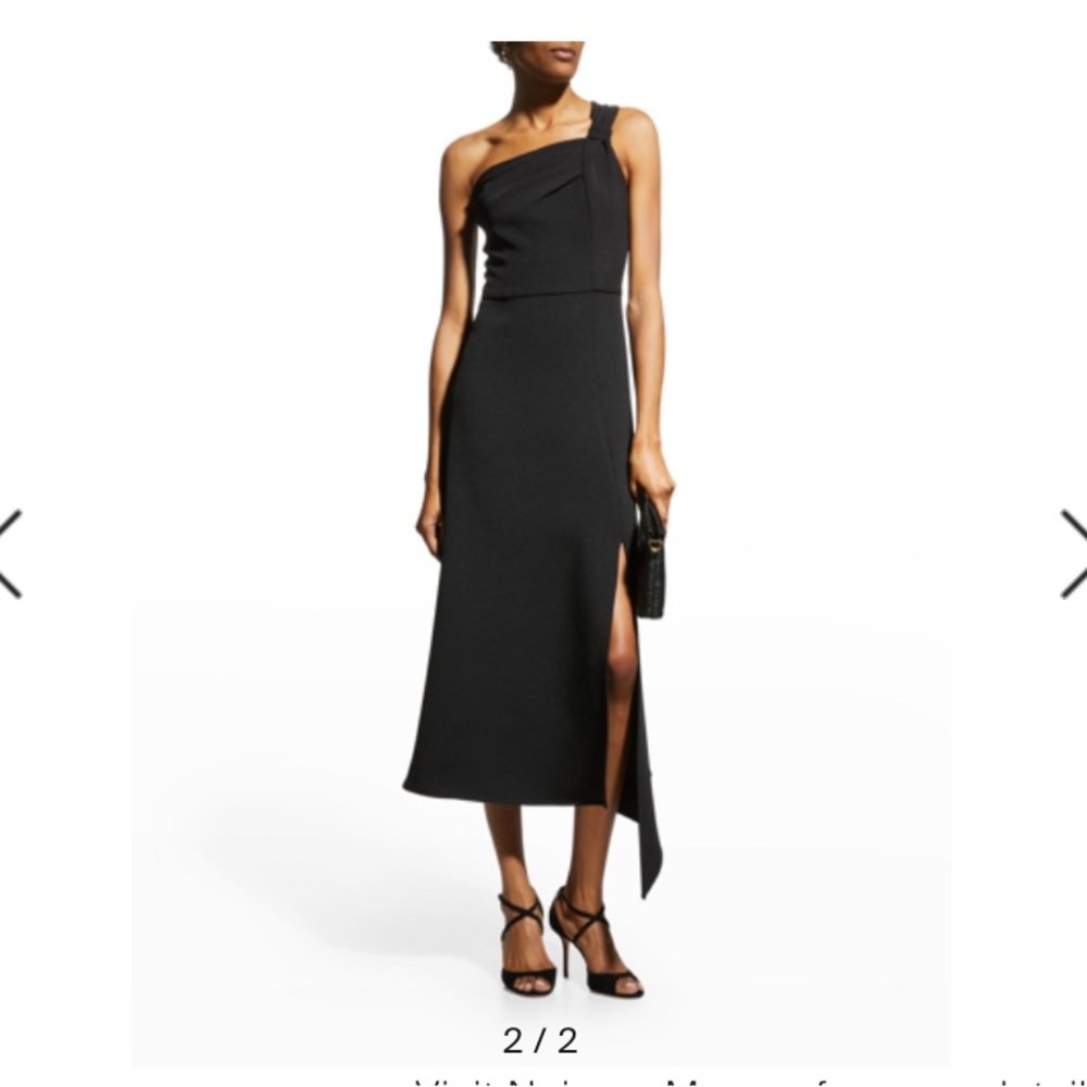 Shoshanna Midnight 1 shoulder dress - 12 NWT